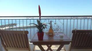Апарт-отели Akrotiria Beach Apart Complex Несебр Апартаменты с видом на море-9